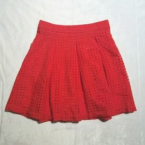 Harlowe & Graham Mini Pleated Skirt